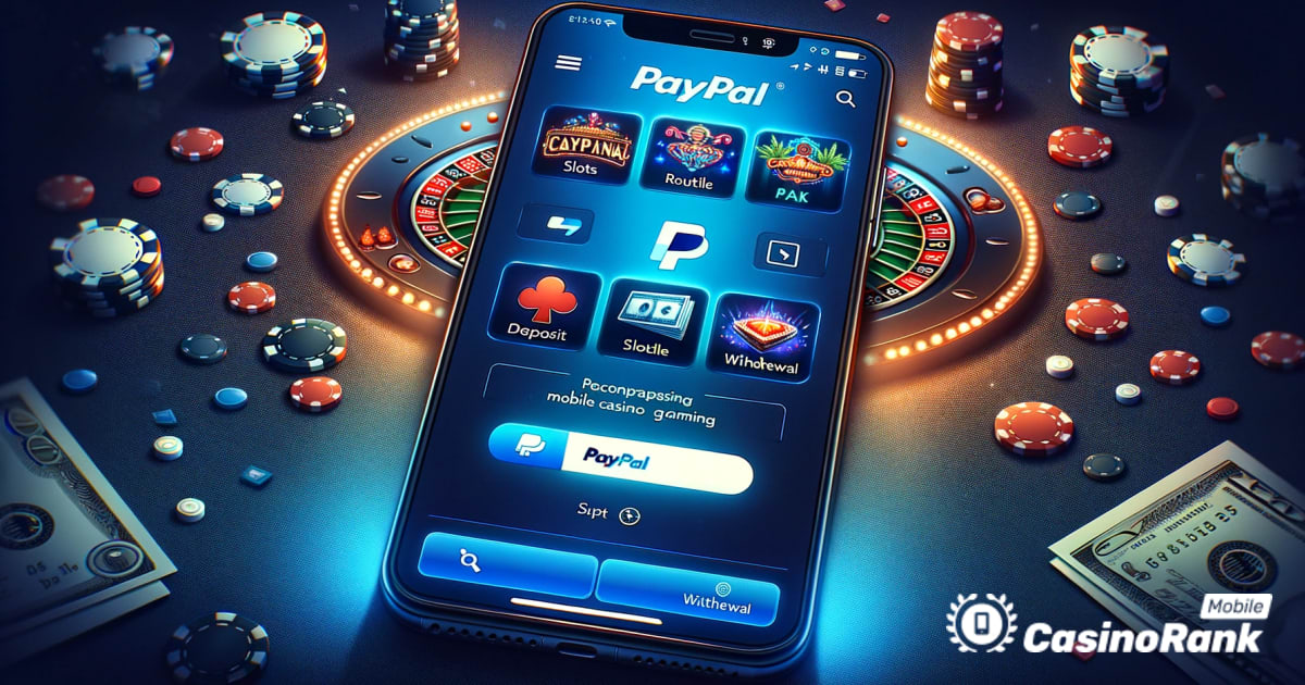 Играње у ПаиПал казину на мобилном уређају