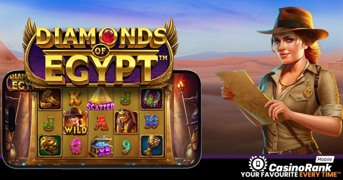 Прагматиц Плаи покреће Диамондс оф Египт слот са 4 узбудљива џекпота